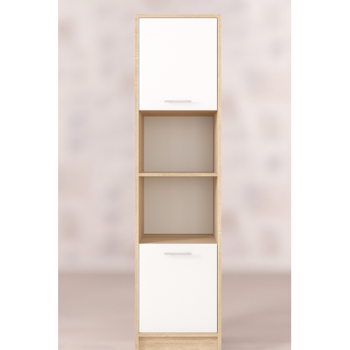 Пенал Люкс-2 Дуб Сонома/Білий