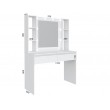 Візажний стіл з підсвіткою 4 Білий